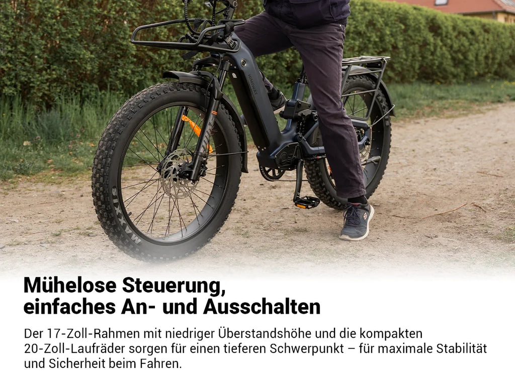 Kombipaket: Himiway D5 2.0 + 20Ah Zusatzakku