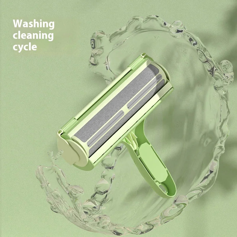 Handheld Pet Hair Remover Roller, Efficient Fur Scraper for Scraping Floating Hair on Beds, Sofas & Household Fabrics