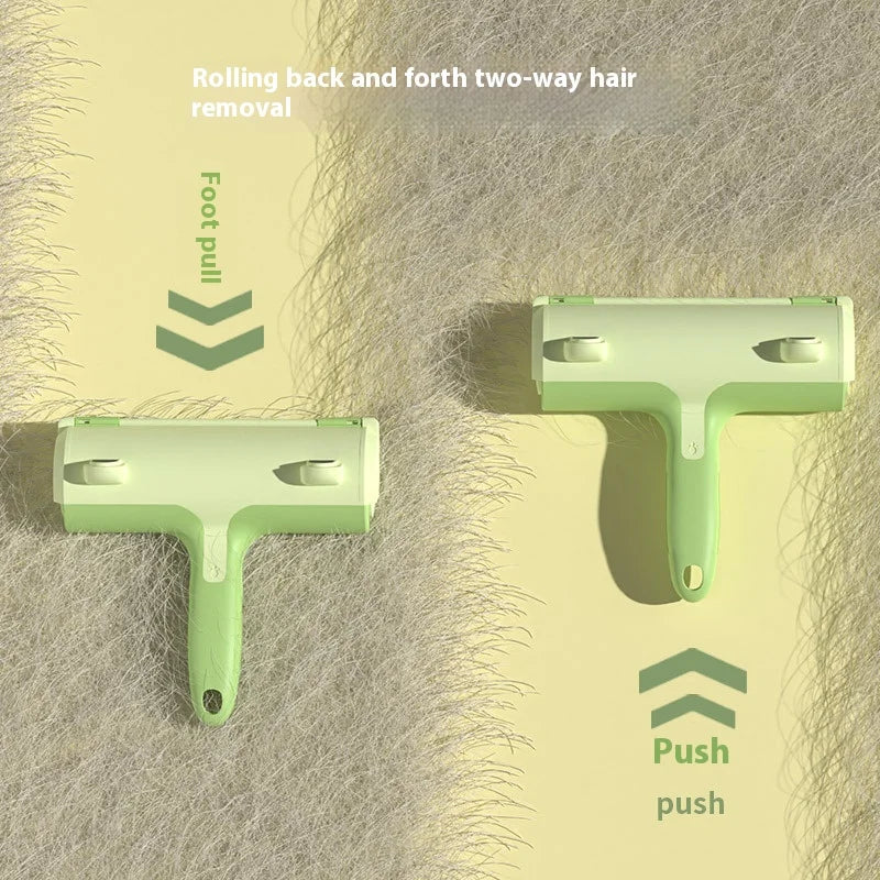 Handheld Pet Hair Remover Roller, Efficient Fur Scraper for Scraping Floating Hair on Beds, Sofas & Household Fabrics