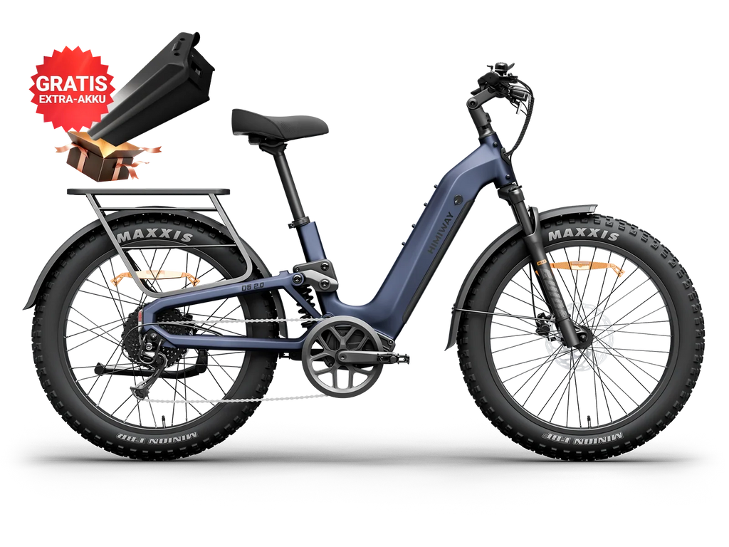 Kombipaket: Himiway D5 2.0 + 20Ah Zusatzakku