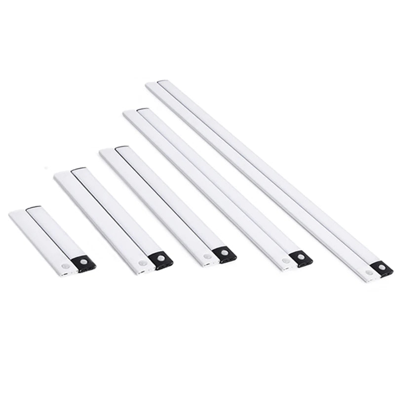 Nachtlicht mit Bewegungssensor – Kabellose, wiederaufladbare USB-LED-Leuchte für Unterschränke, Küche, Schlafzimmer und Kleiderschrank